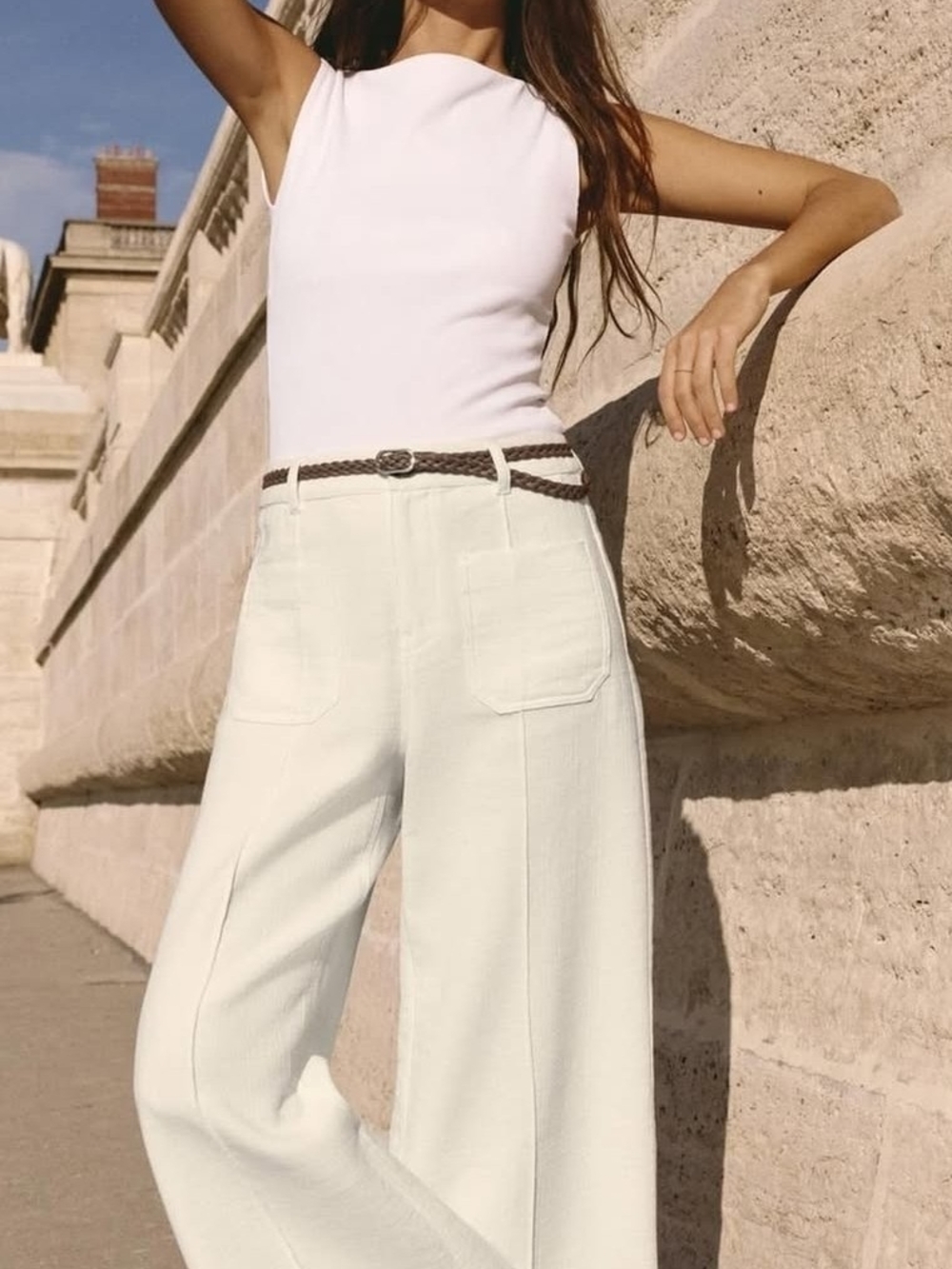 Zara Wide-Leg Pants